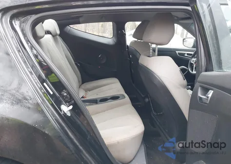 2014 Hyundai Veloster Base W/Gray z USA, uszkodzony, nr VIN KMHTC6AD7EU198743